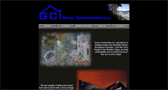 Desktop Screenshot of grossconstructioninc.com